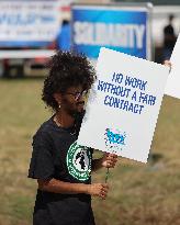 Port Of Houston Shuts Down Amid Dockworker Strike