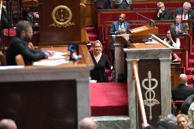 PM Barnier Delivers General Policy Speech - Paris