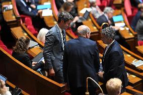 PM Barnier Delivers General Policy Speech - Paris