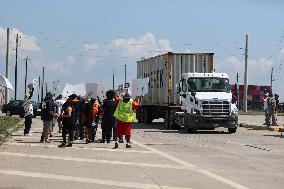 Port Of Houston Shuts Down Amid Dockworker Strike