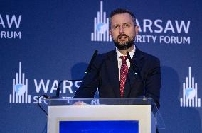 Warsaw Security Forum 2024 Day 1.