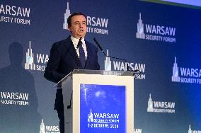 Warsaw Security Forum 2024 Day 1.