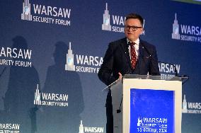 Warsaw Security Forum 2024 Day 1.