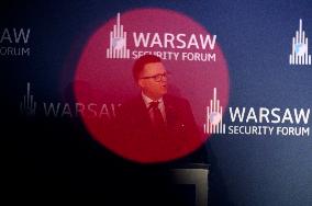 Warsaw Security Forum 2024 Day 1.