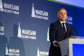 Warsaw Security Forum 2024 Day 1.