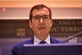 Jean-Pierre Farandou hearing before the Sustainable Development Committee at the National Assembly in Paris FA