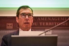 Jean-Pierre Farandou hearing before the Sustainable Development Committee at the National Assembly in Paris FA