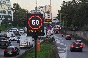 Paris Slashes Speed Limit On Ring Road To 50km/h