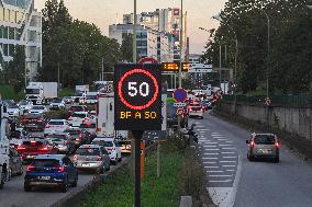 Paris Slashes Speed Limit On Ring Road To 50km/h