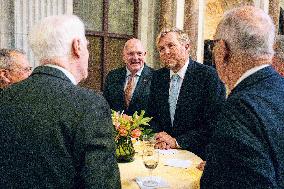 Royal Couple Receives Astronauts - Amsterdam