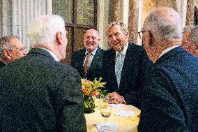 Royal Couple Receives Astronauts - Amsterdam