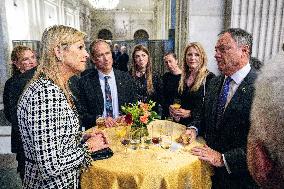 Royal Couple Receives Astronauts - Amsterdam