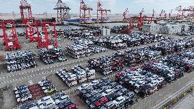 Vehicles Export at Taicang Port