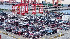 Vehicles Export at Taicang Port