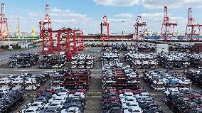 Vehicles Export at Taicang Port