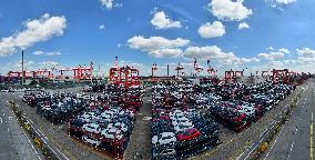 Vehicles Export at Taicang Port