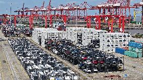 Vehicles Export at Taicang Port