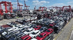 Vehicles Export at Taicang Port