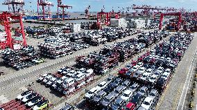 Vehicles Export at Taicang Port