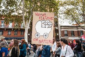 Inter-Union Demonstration - Toulouse