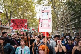 Inter-Union Demonstration - Toulouse