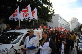 Inter-Union Demonstration - Lille