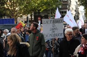 Inter-Union Demonstration - Lille