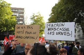 Inter-Union Demonstration - Lille