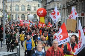 Inter-Union Demonstration - Lille