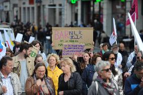 Inter-Union Demonstration - Lille