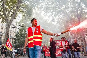 Inter-Union Demonstration - Toulouse