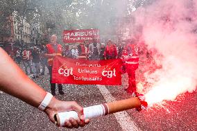 Inter-Union Demonstration - Toulouse