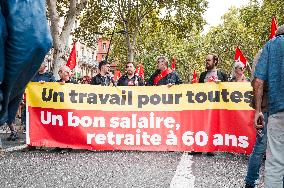 Inter-Union Demonstration - Toulouse