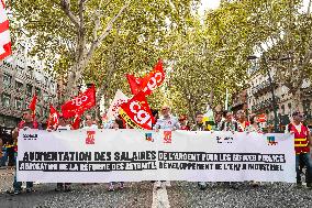 Inter-Union Demonstration - Toulouse