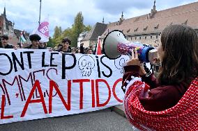 Inter-Union Demonstration - Strasbourg