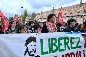 Inter-Union Demonstration - Strasbourg