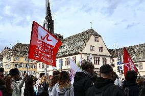 Inter-Union Demonstration - Strasbourg