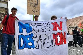 Inter-Union Demonstration - Strasbourg