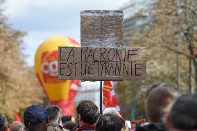 Inter-Union Demonstration - Paris