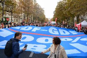 Inter-Union Demonstration - Paris