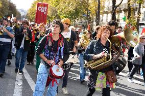 Inter-Union Demonstration - Paris