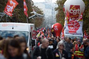 Inter-Union Demonstration - Paris