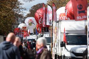 Inter-Union Demonstration - Paris