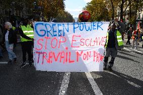 Inter-Union Demonstration - Paris