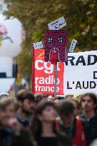 Inter-Union Demonstration - Paris