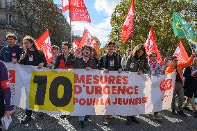 Inter-Union Demonstration - Paris