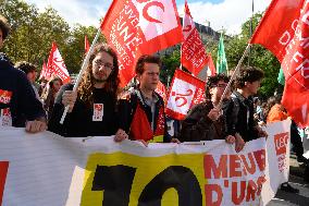 Inter-Union Demonstration - Paris