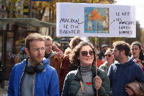 Inter-Union Demonstration - Paris