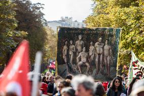 Inter-Union Demonstration - Paris