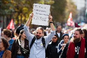 Inter-Union Demonstration - Paris